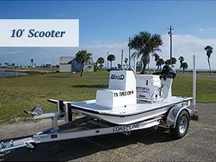 10 ft Scooter fishing boat